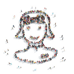 people  shape  man cartoon