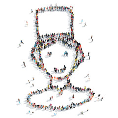people  shape  man cartoon