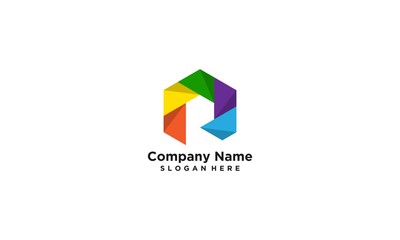 P LOGO and digital logo design