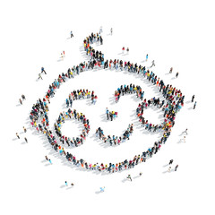 people  shape  man cartoon