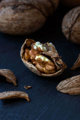 Walnuts macro collecton