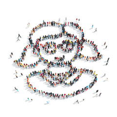 people  shape  man cartoon