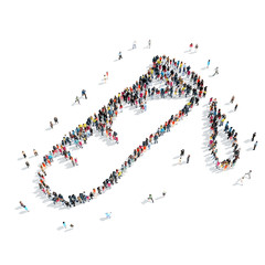 people   shape  bulb cartoon