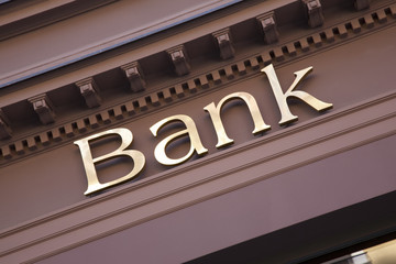 Bank Sign