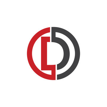 D initial circle company or DO, OD red logo