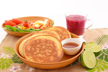 ヘルシーな朝食