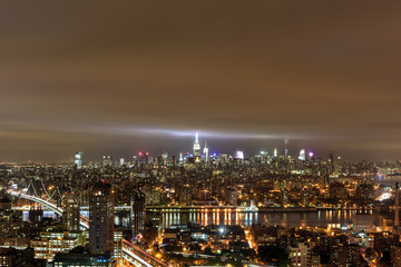 Obraz na płótnie Canvas New York City Skyline View