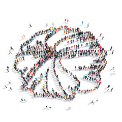  group  people shape  flower cartoon