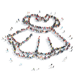 people shape  children's dress cartoon