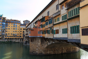 Fototapeta na wymiar Ponte vecchio - Firenze