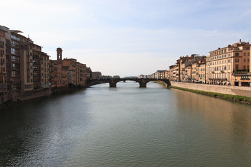 Obraz premium fiume Arno a Firenze