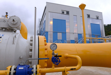 Gas storage and pipeline 