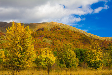 Fototapeta premium Parco nazionale del Gran Sasso e dei Monti della Laga in Abruzzo