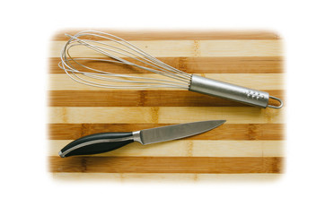 Mixer and knife