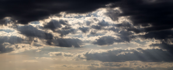 Sky before storm
