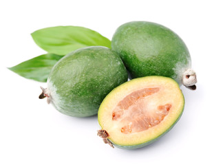 Sweet feijoa fruits