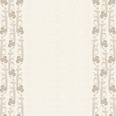 Vector Stylized  floral background  with roses