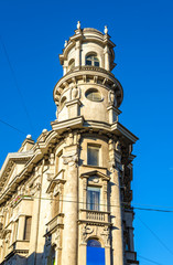 Obraz premium Sharp corner building in Saint Petersburg - Russia