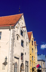 Fototapeta na wymiar Details of the architecture of Tallinn - Estonia
