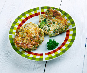 spinach fritters