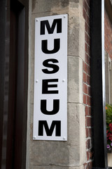 Museum Sign