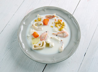 Irish fish chowder
