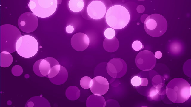 4k Purple Bokeh Animation Background Seamless Loop.