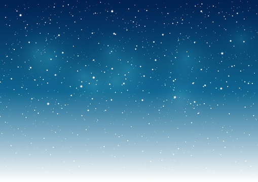 Starry sky background for Your design 