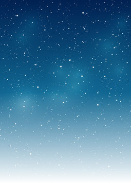 Starry sky background for Your design 