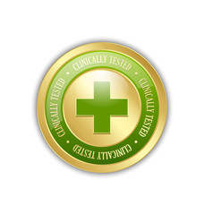 Clinically tested icon or badge