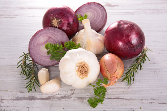 garlic and onion