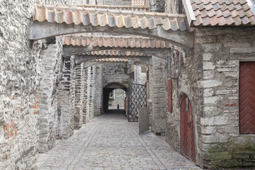 Alleyway in Tallinn