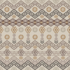Ethnic tribal geometric pattern