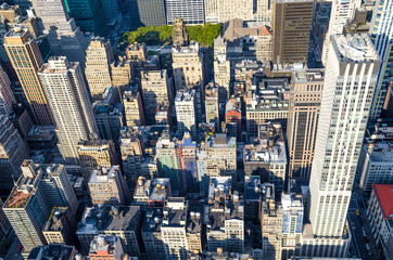 Newyork city aerial view