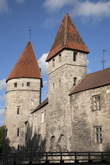 Fototapeta premium City Walls, Tallinn,