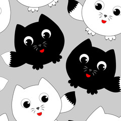 funny cartoon kittens