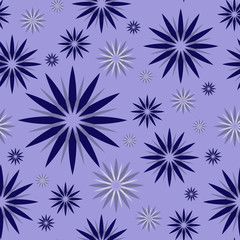 fairy purple stars abstract