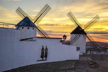 Campo de Criptana in the province of Ciudad Real, Spain