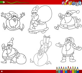christmas themes coloring book