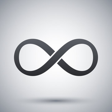 Vector infinity sign