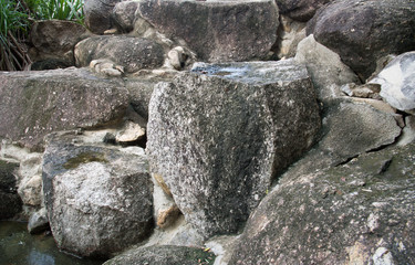 Old natural stone