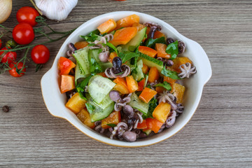 Octopus salad
