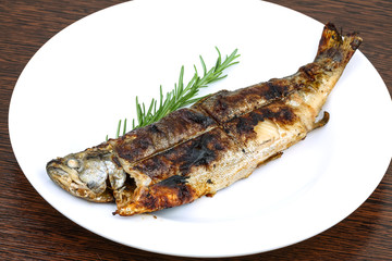 Grilled trout