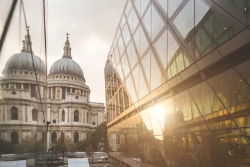 Foto op Plexiglas St Paul Cathedral in Londen © william87