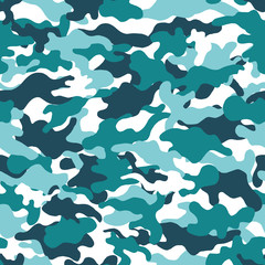 Obraz premium Camouflage background. Seamless pattern.Vector. 迷彩パターン