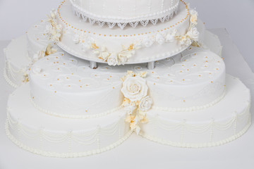 Hochzeitstorte im Detail
