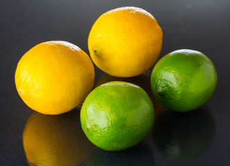 lime and lemon