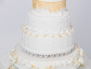 Hochzeitstorte im Detail