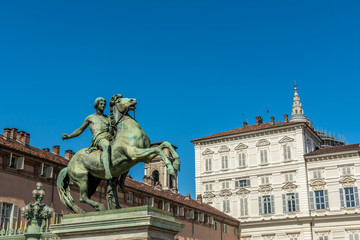 Fototapeta na wymiar Royal Square Torino