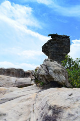 Stone field at Pa hin ngam Chaiyaphum